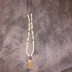 Tassel necklace